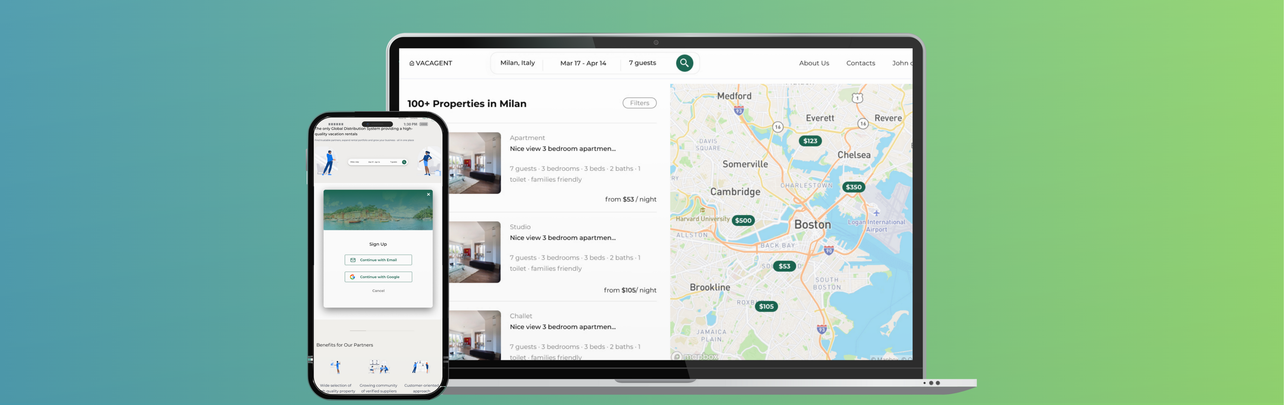 High-load tourism system with instant processing